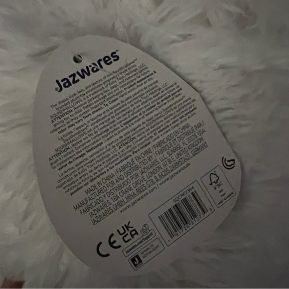 NWT Squishmallows 16” Benny the Bigfoot White Snowman Select Series Rare - Picture 5 of 6